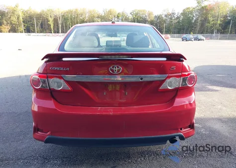 2013 Toyota Corolla S from USA, damaged, VIN 2T1BU4EE4DC068807